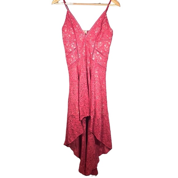 NWT The Jetset Diaries Rava Lace Maxi Dress in Apricot Size Small - Picture 6 of 15